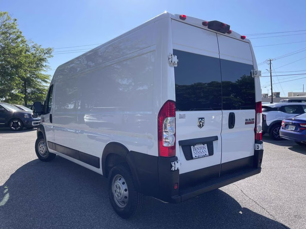 2022 Bright White Clearcoat Ram ProMaster 2500 High Roof FWD Van