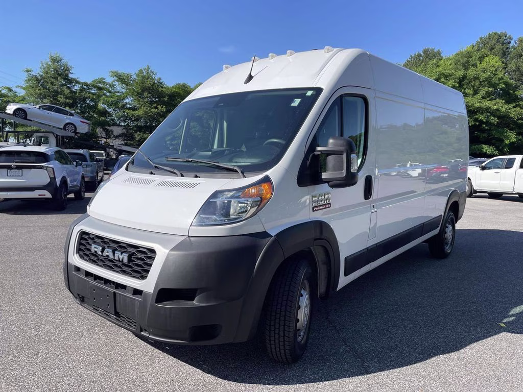 2022 Bright White Clearcoat Ram ProMaster 2500 High Roof FWD Van