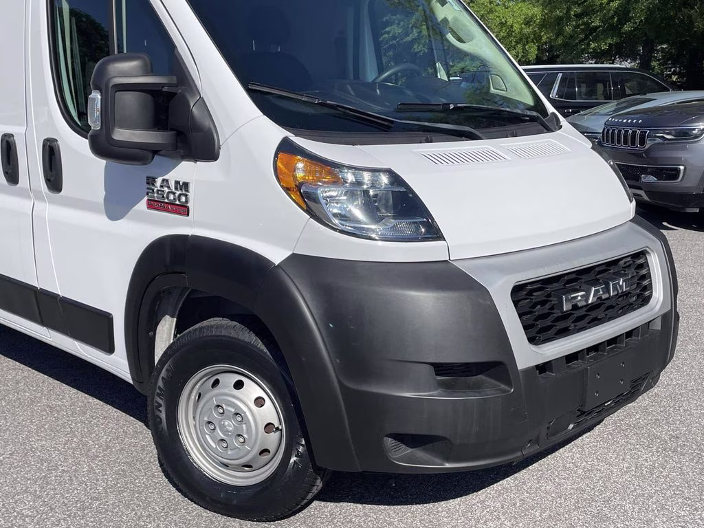 2022 Bright White Clearcoat Ram ProMaster 2500 High Roof FWD Van