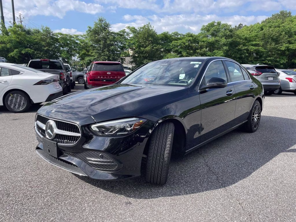 2025 Black Mercedes-Benz C-Class C 300 RWD Sedan