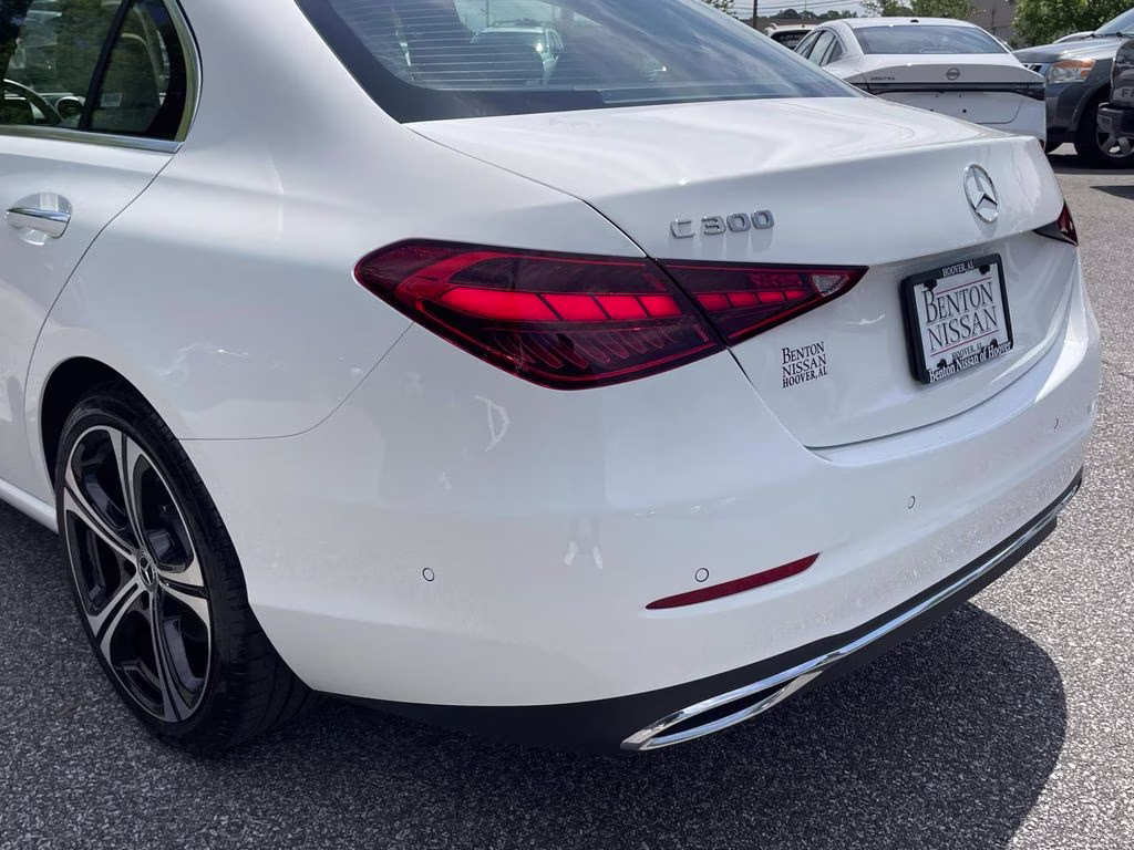 2025 White Mercedes-Benz C-Class C 300 RWD Sedan