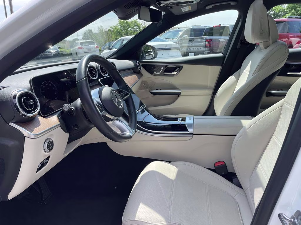 2025 White Mercedes-Benz C-Class C 300 RWD Sedan