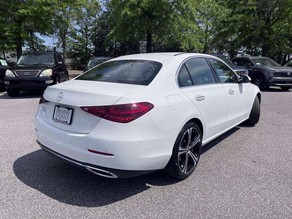 2025 White Mercedes-Benz C-Class C 300 RWD Sedan
