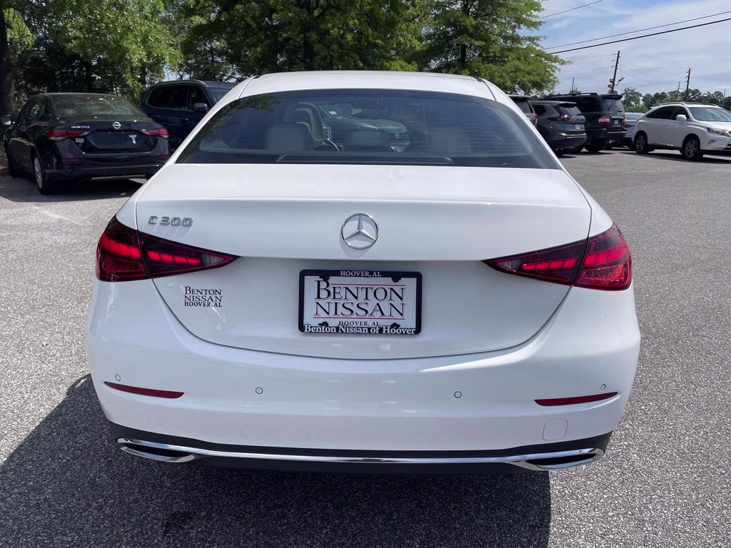 2025 White Mercedes-Benz C-Class C 300 RWD Sedan