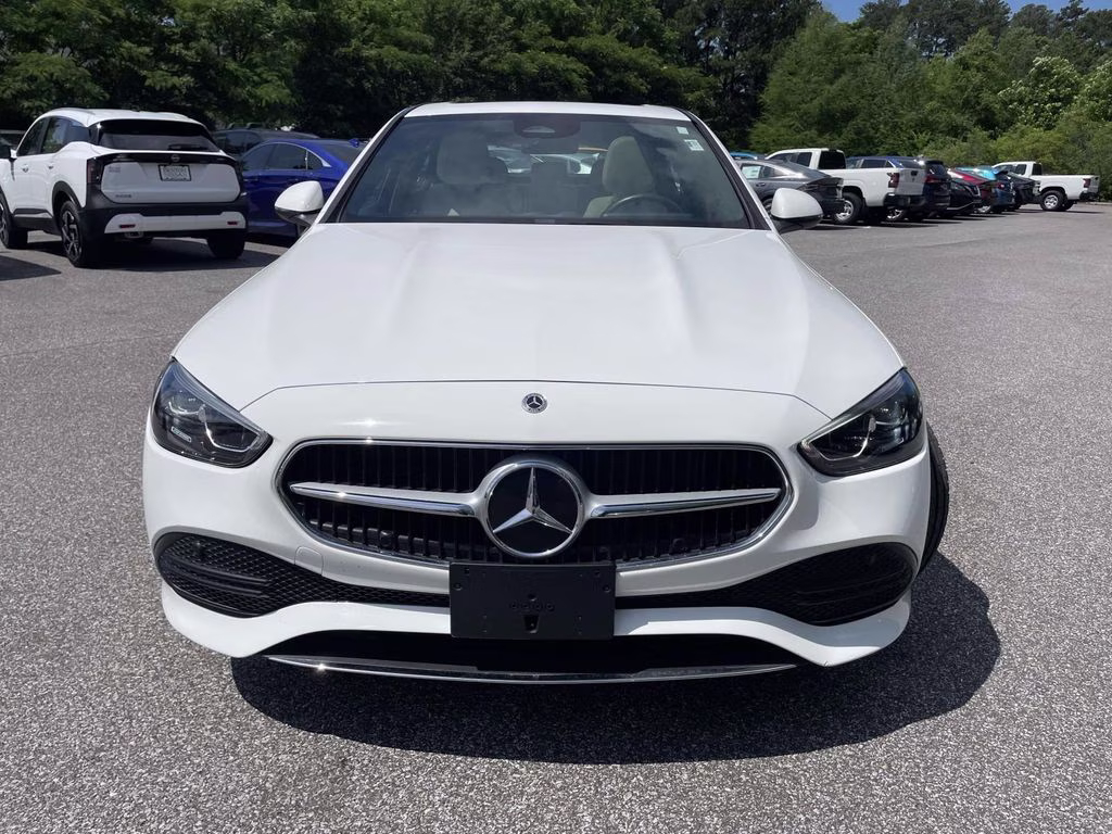 2025 White Mercedes-Benz C-Class C 300 RWD Sedan