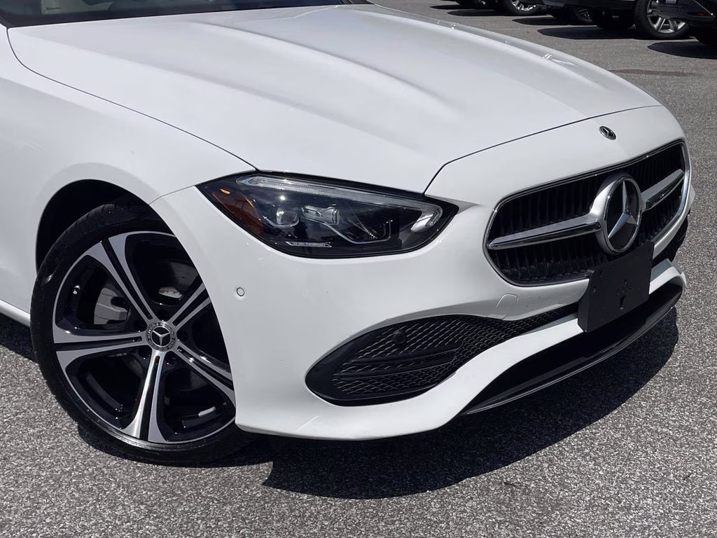 2025 White Mercedes-Benz C-Class C 300 RWD Sedan