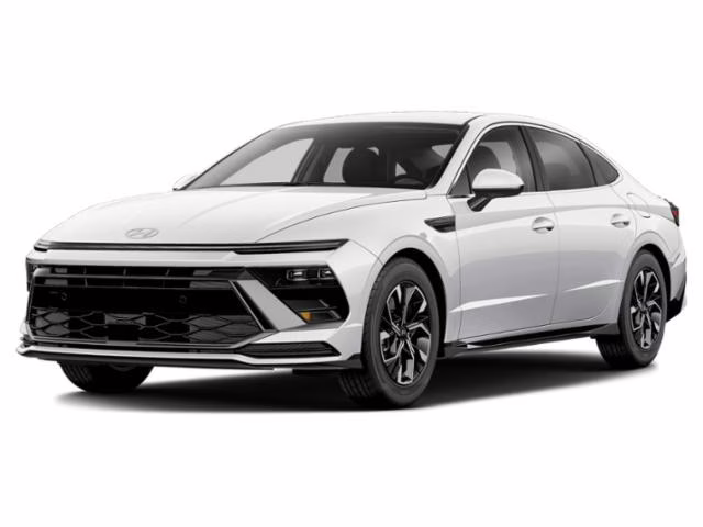 2025 Serenity White Hyundai Sonata SEL FWD Sedan