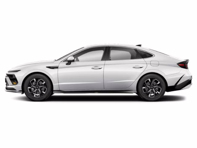 2025 Serenity White Hyundai Sonata SEL FWD Sedan