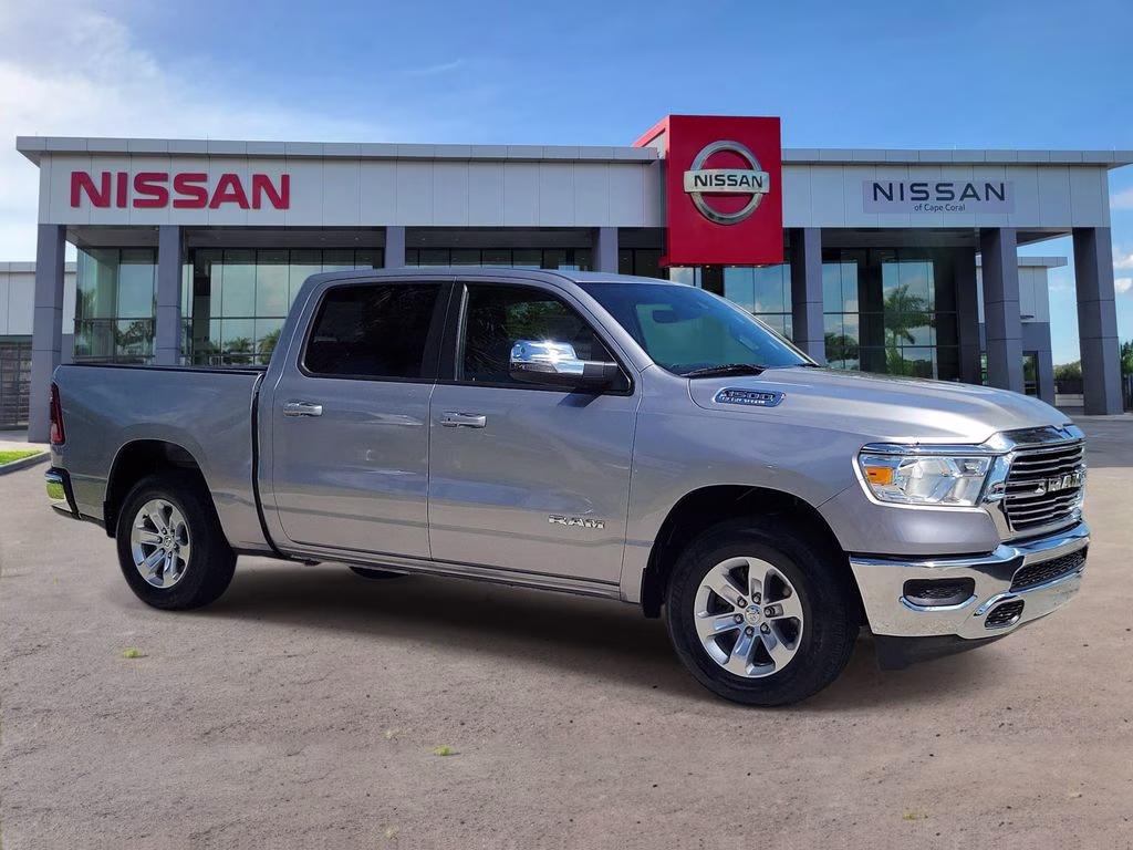 2024 Billet Silver Metallic Clearcoat Ram 1500 Laramie RWD Truck