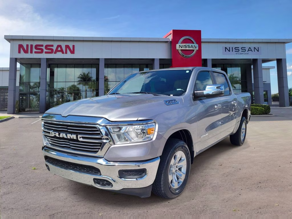 2024 Billet Silver Metallic Clearcoat Ram 1500 Laramie RWD Truck