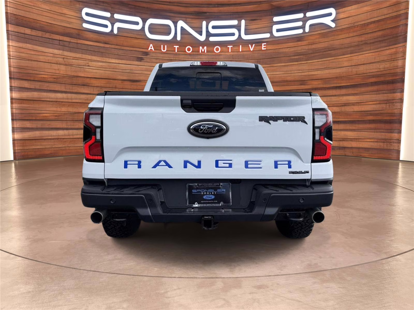 2024 Oxford White Ford Ranger Raptor 4X4 Truck