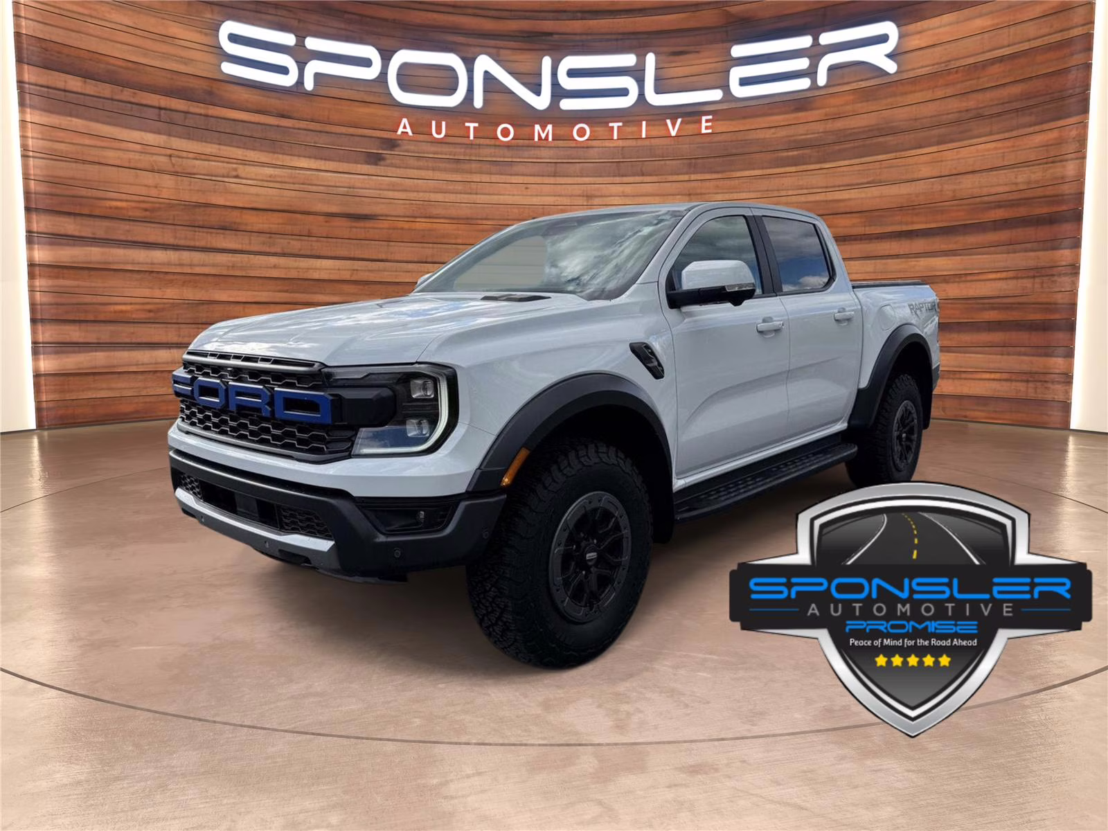 2024 Oxford White Ford Ranger Raptor 4X4 Truck
