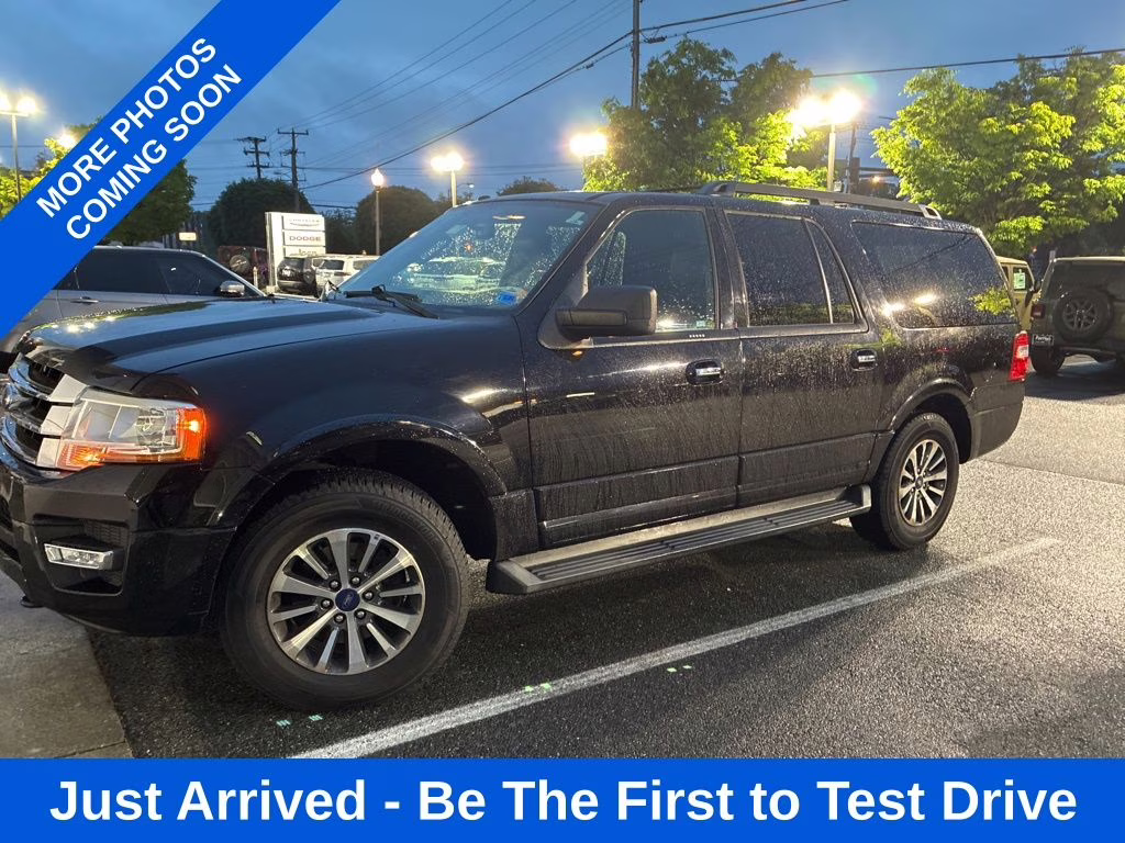 2017 Shadow Black Ford Expedition EL XLT 4X4 SUV
