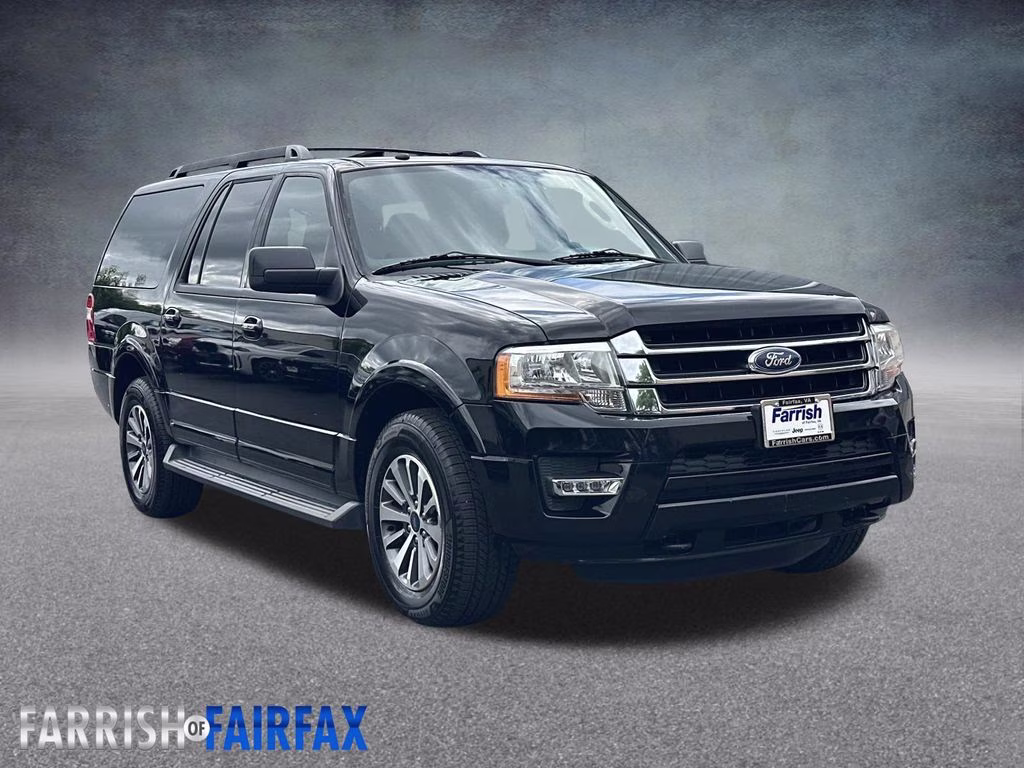 2017 Shadow Black Ford Expedition EL XLT 4X4 SUV