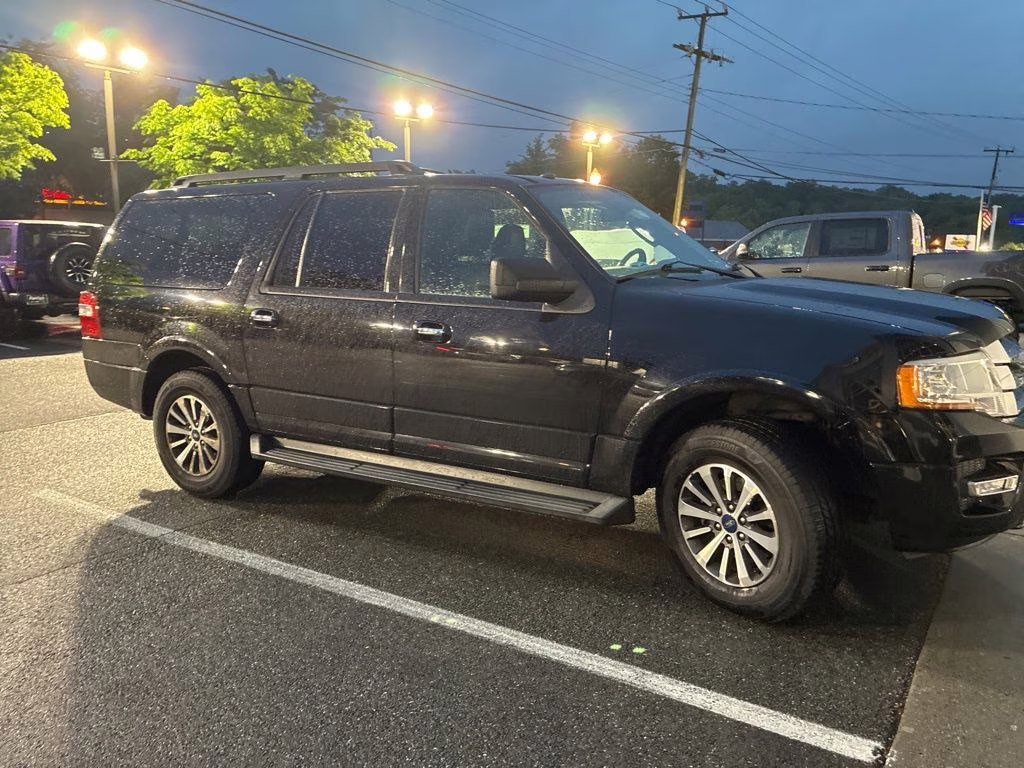 2017 Shadow Black Ford Expedition EL XLT 4X4 SUV
