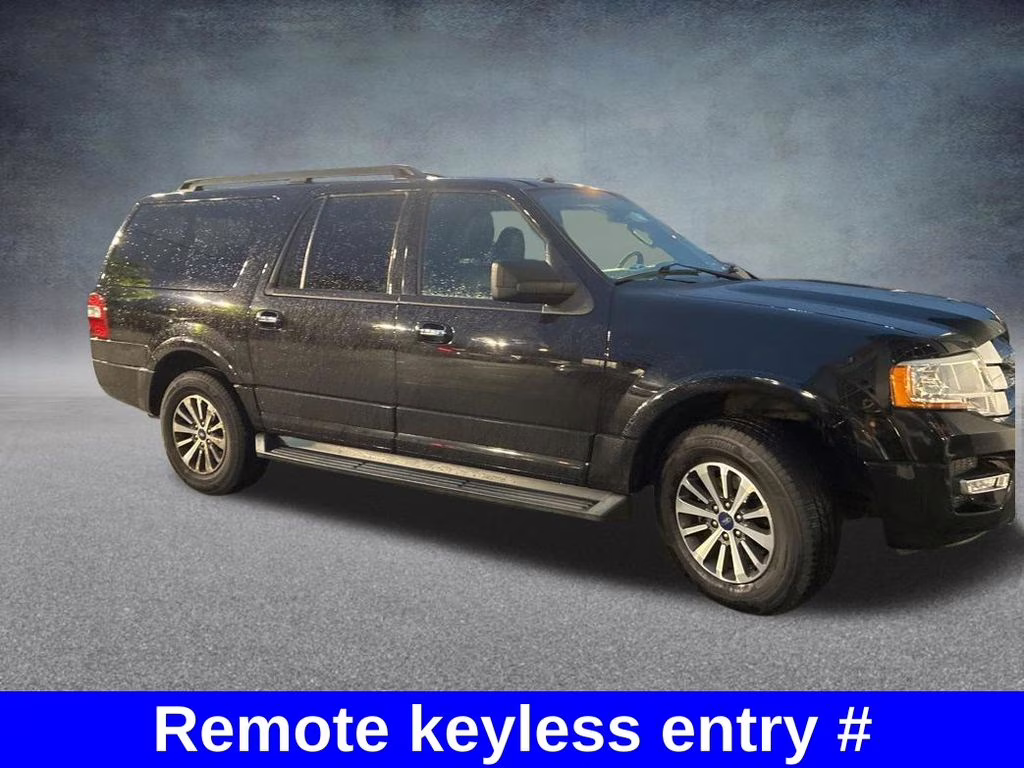 2017 Shadow Black Ford Expedition EL XLT 4X4 SUV
