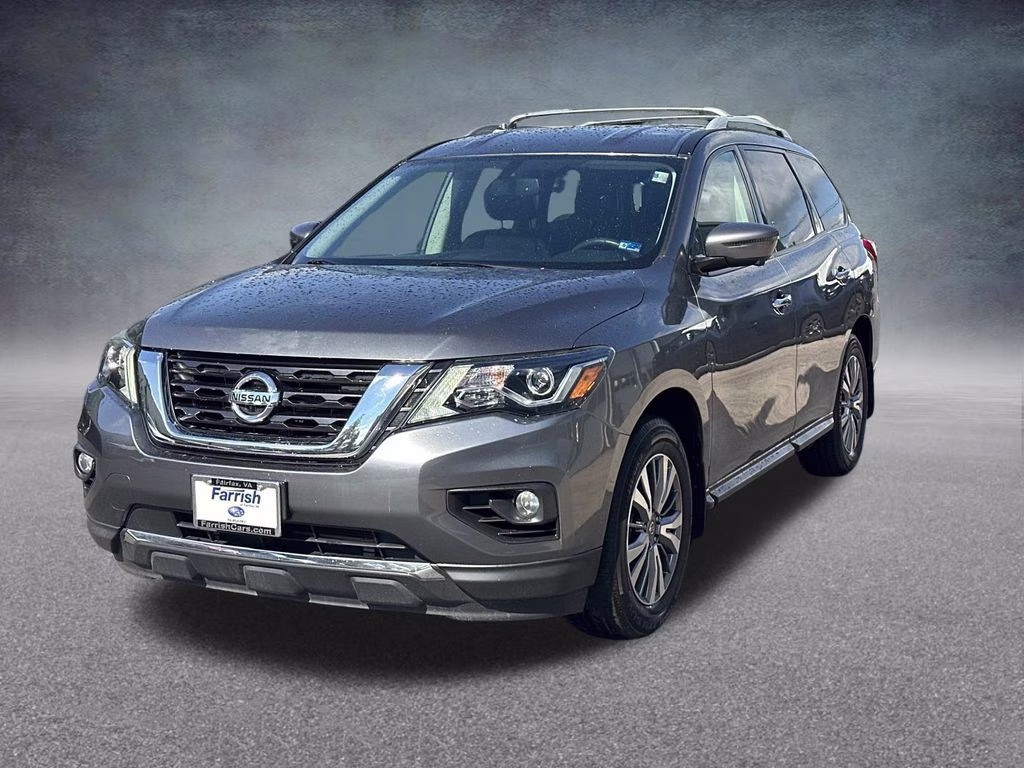 2019 Gun Metallic Nissan Pathfinder SL FWD SUV