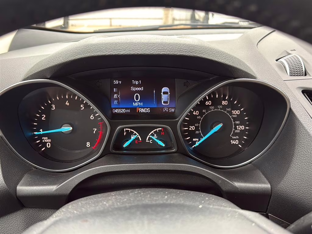 2019 Agate Black Metallic Ford Escape Titanium FWD SUV