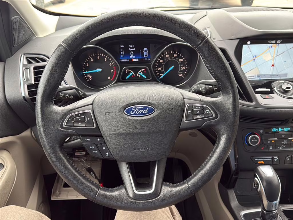 2019 Agate Black Metallic Ford Escape Titanium FWD SUV