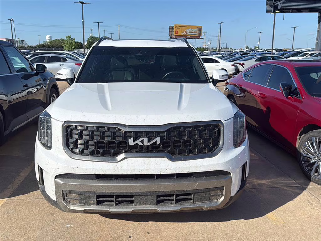 2023 Glacial White Pearl Kia Telluride SX Prestige X-Line AWD SUV