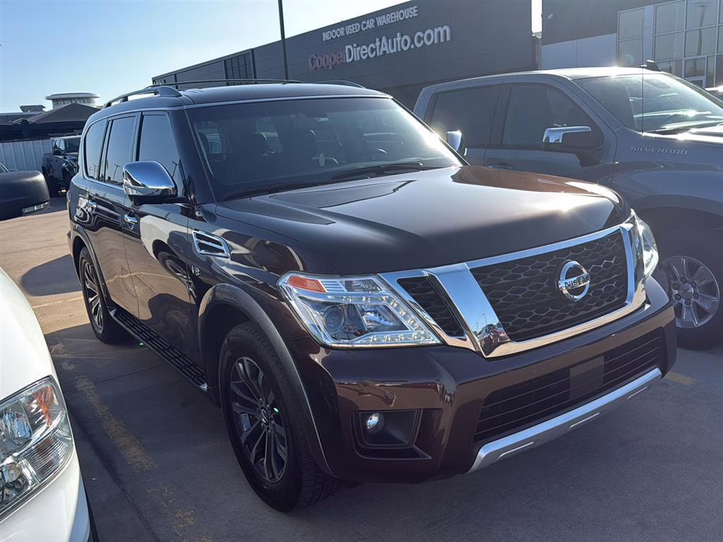 2017 Mocha Almond Nissan Armada SL 4X4 SUV