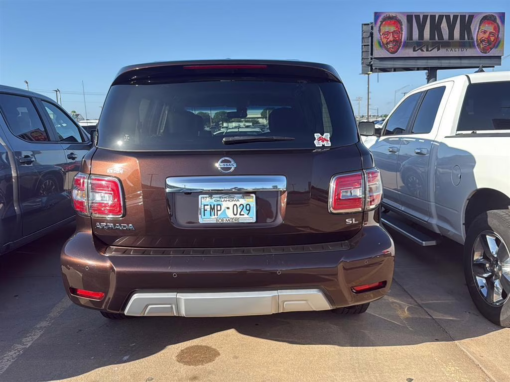 2017 Mocha Almond Nissan Armada SL 4X4 SUV