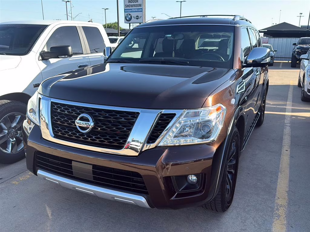 2017 Mocha Almond Nissan Armada SL 4X4 SUV