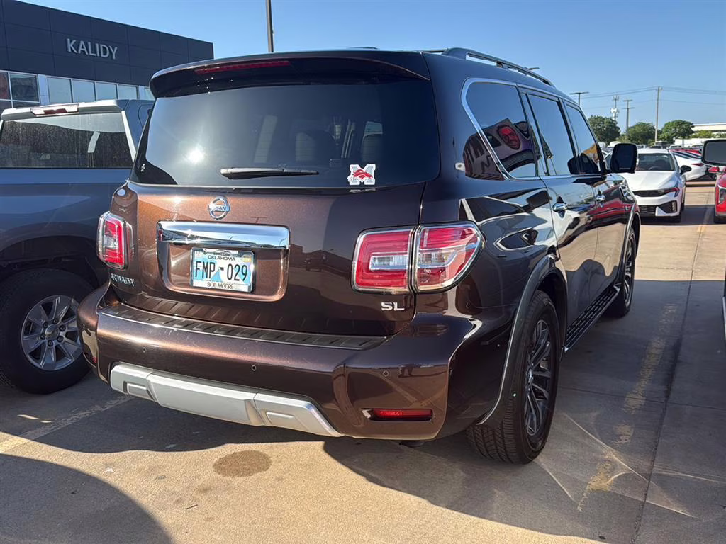 2017 Mocha Almond Nissan Armada SL 4X4 SUV