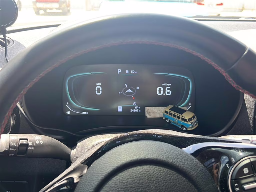 2025 Inferno Red Kia Soul GT-Line FWD Hatchback