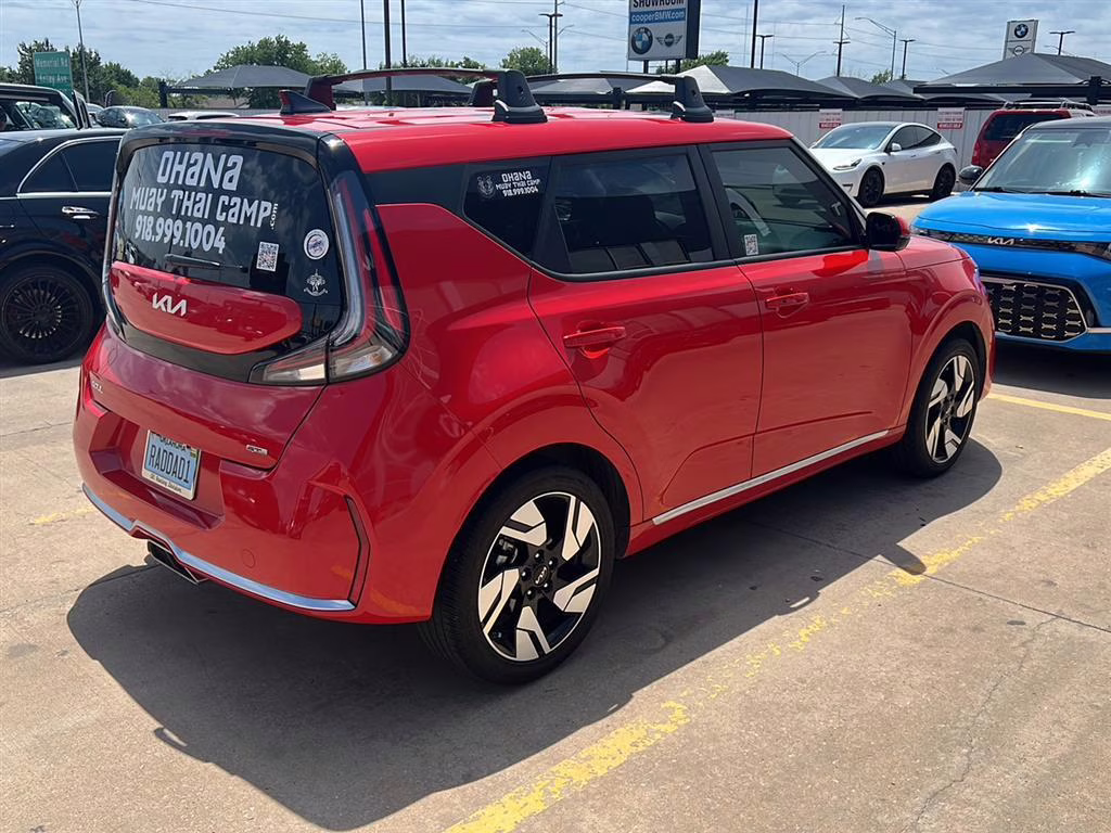 2025 Inferno Red Kia Soul GT-Line FWD Hatchback