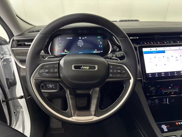 2023 Bright White Clearcoat Jeep Grand Cherokee 4xe 4X4 SUV