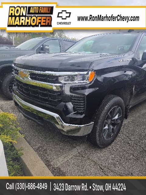 2026 Black Chevrolet Silverado 1500 LT 4X4 Truck