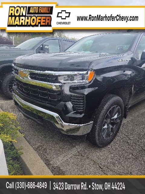 2026 Black Chevrolet Silverado 1500 LT 4X4 Truck