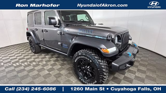 2023 Granite Crystal Metallic Clearcoat Jeep Wrangler Base 4xe 4X4 SUV