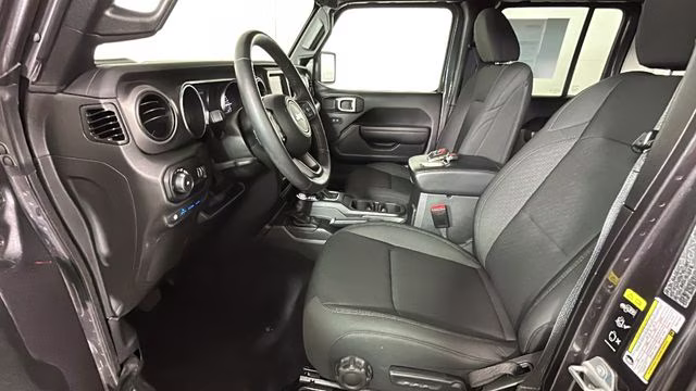 2023 Granite Crystal Metallic Clearcoat Jeep Wrangler Base 4xe 4X4 SUV