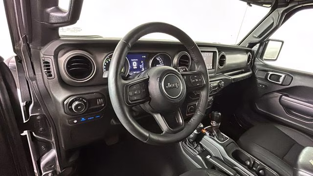 2023 Granite Crystal Metallic Clearcoat Jeep Wrangler Base 4xe 4X4 SUV