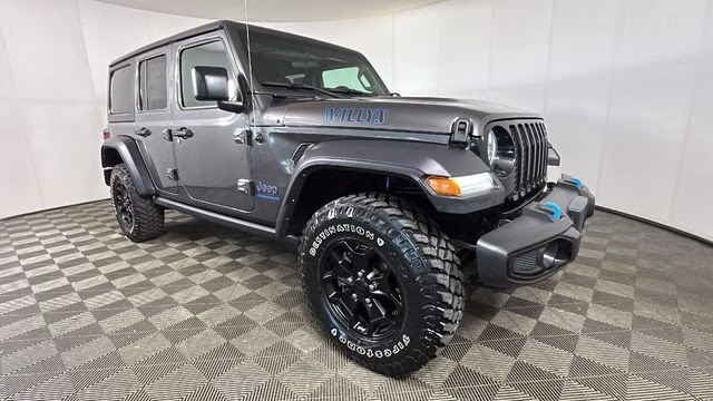 2023 Granite Crystal Metallic Clearcoat Jeep Wrangler Base 4xe 4X4 SUV