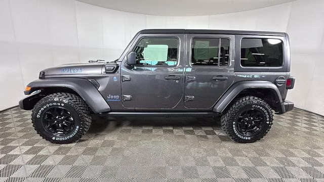 2023 Granite Crystal Metallic Clearcoat Jeep Wrangler Base 4xe 4X4 SUV