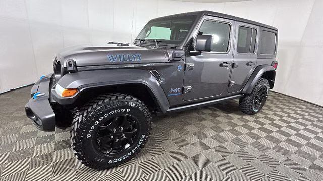 2023 Granite Crystal Metallic Clearcoat Jeep Wrangler Base 4xe 4X4 SUV