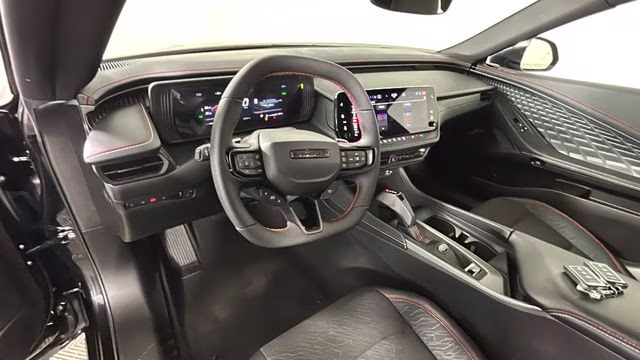 2025 Diamond Black Crystal Pearlcoat Dodge Charger R/T AWD Coupe