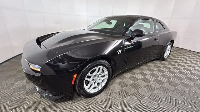 2025 Diamond Black Crystal Pearlcoat Dodge Charger R/T AWD Coupe