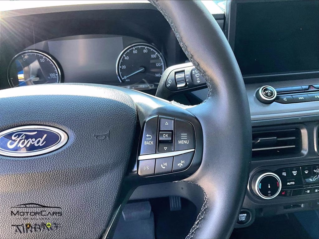 2023 Blue Metallic Ford Maverick Lariat Black Appearance Package FWD Truck
