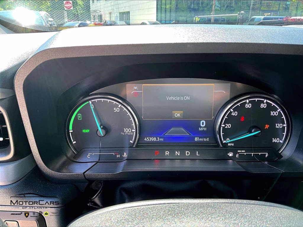 2023 Blue Metallic Ford Maverick Lariat Black Appearance Package FWD Truck