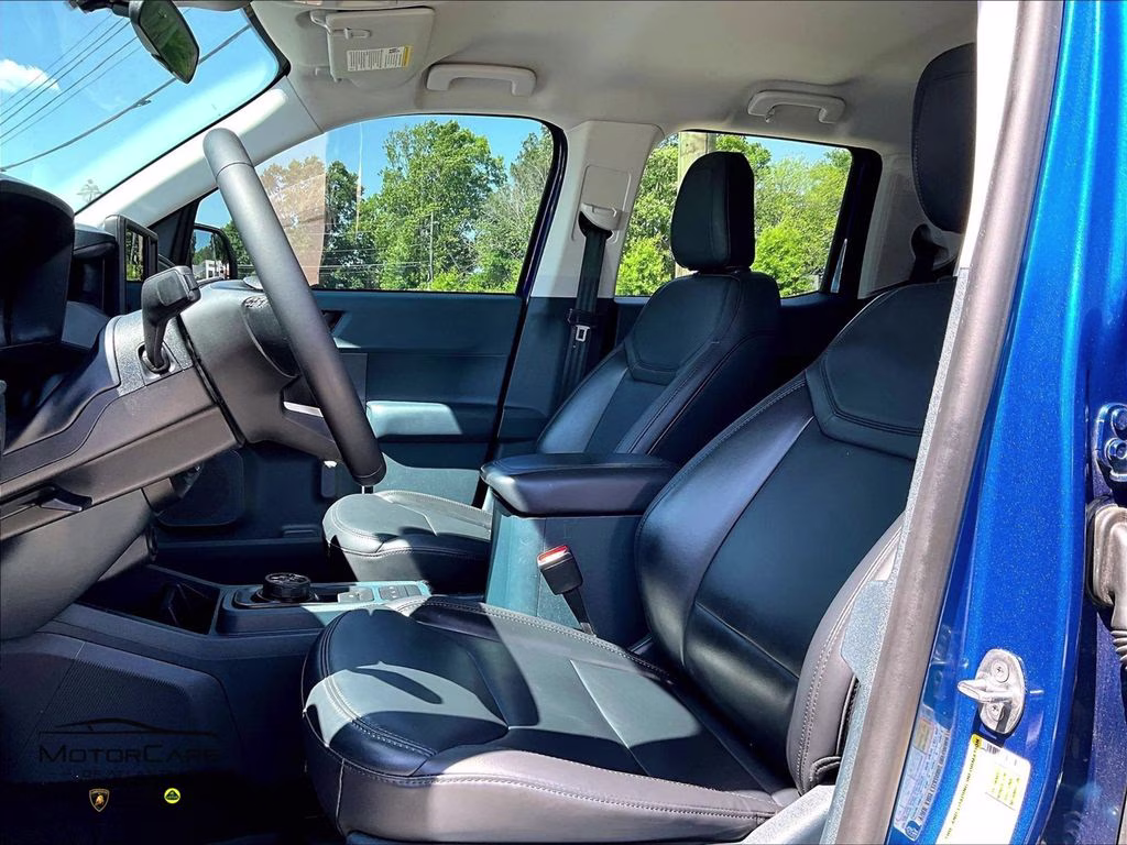 2023 Blue Metallic Ford Maverick Lariat Black Appearance Package FWD Truck