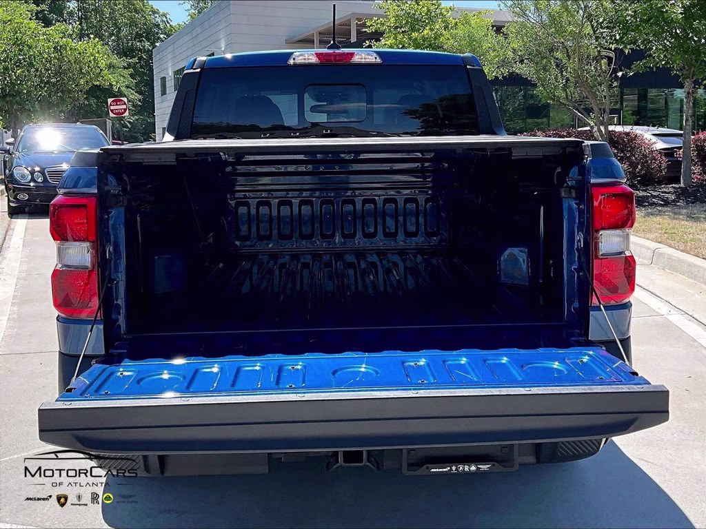 2023 Blue Metallic Ford Maverick Lariat Black Appearance Package FWD Truck