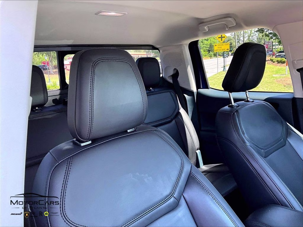 2023 Blue Metallic Ford Maverick Lariat Black Appearance Package FWD Truck