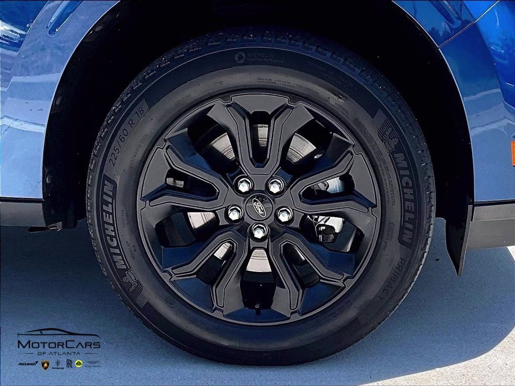 2023 Blue Metallic Ford Maverick Lariat Black Appearance Package FWD Truck