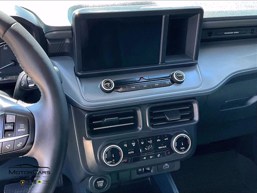 2023 Blue Metallic Ford Maverick Lariat Black Appearance Package FWD Truck