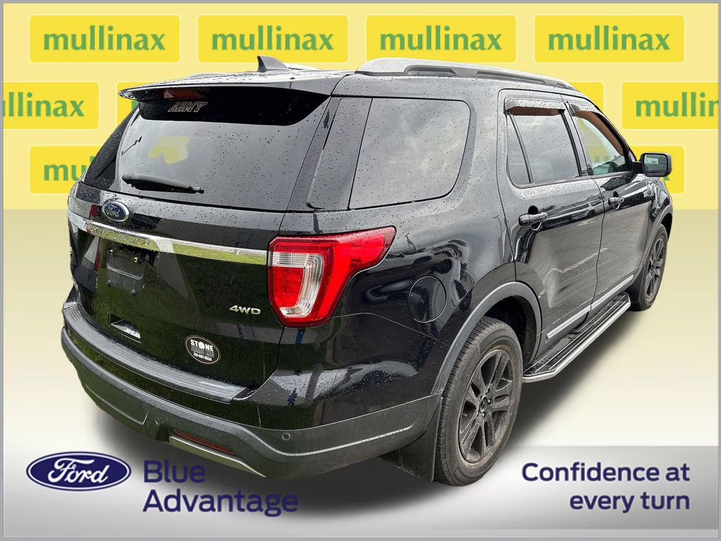 2019 Agate Black Metallic Ford Explorer XLT 4X4 SUV