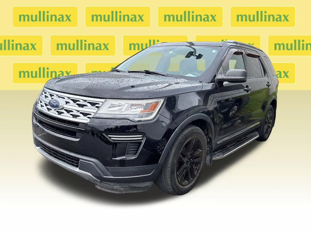 2019 Agate Black Metallic Ford Explorer XLT 4X4 SUV